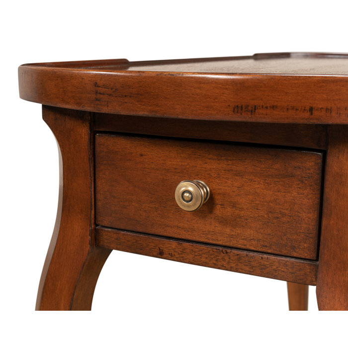 Sarreid Ltd Old World End Table With storage Perigold